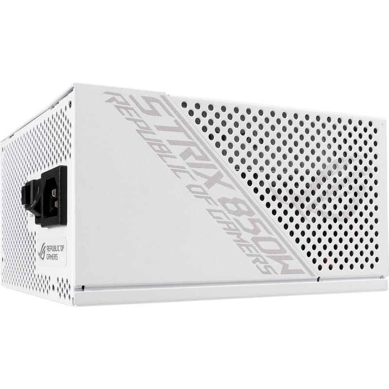 Блок питания 850W Asus ROG Strix WHITE 80 PLUS Gold ATX 20+4 pin, 2x4+4pin (ROG-STRIX-850G-WHITE) - фото #2, Technodom.kz