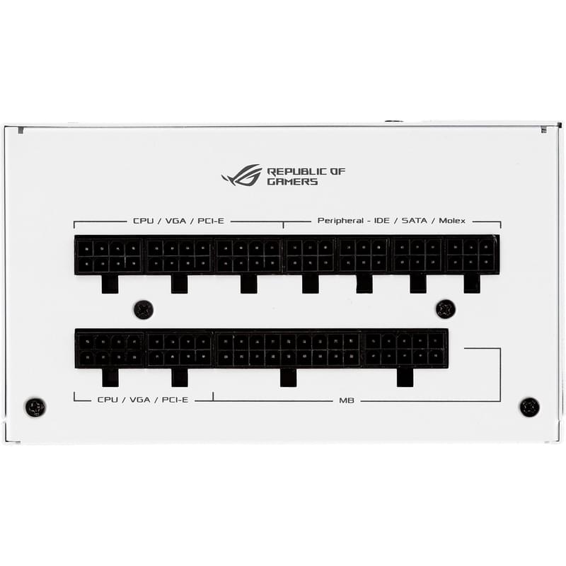 Блок питания 850W Asus ROG Strix WHITE 80 PLUS Gold ATX 20+4 pin, 2x4+4pin (ROG-STRIX-850G-WHITE) - фото #11, Technodom.kz