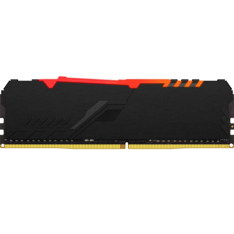 Оперативная память DDR4 DIMM 16GB(8GBx2)/3600MHz Kingston HyperX Fury RGB XMP (HX436C17FB3AK2/16) - фото #2, Technodom.kz