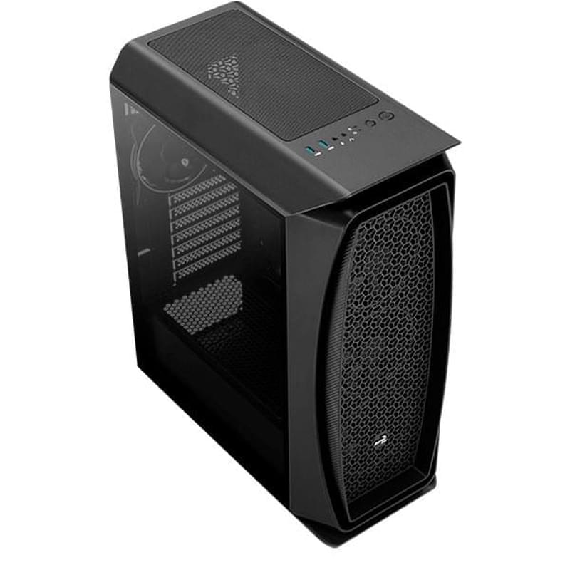 ПК корпус Aerocool Aero One Eclipse MidTower, window, Black ATX (ACCM-PB17143.11) - фото #4, Technodom.kz