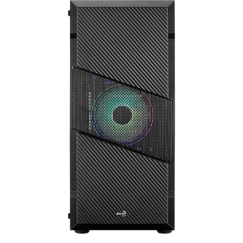 ПК корпус Aerocool Menace Saturn RGB MidTower, window, Black ATX (ACCM-PV20023.11) - фото #2, Technodom.kz