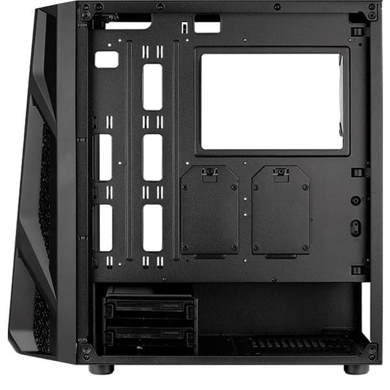 ПК корпус Aerocool NightHawk Duo MidTower, window, Black EATX (ACCM-PB20033.11) - фото #7, Technodom.kz