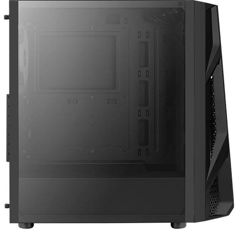 ПК корпус Aerocool NightHawk Duo MidTower, window, Black EATX (ACCM-PB20033.11) - фото #9, Technodom.kz