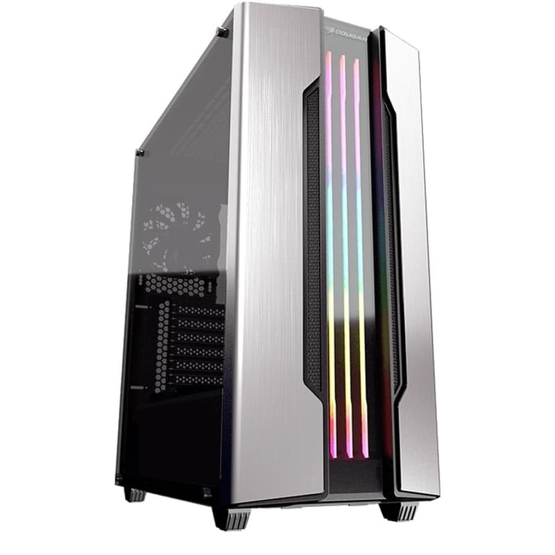 ПК корпус Cougar Gemini S Silver MidTower, window, ATX (385BMB0.0002) - фото #0, Technodom.kz