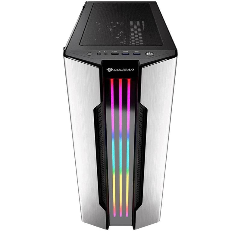 ПК корпус Cougar Gemini S Silver MidTower, window, ATX (385BMB0.0002) - фото #3, Technodom.kz