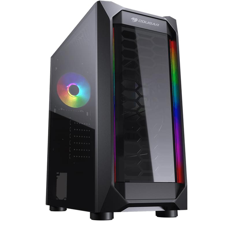 Cougar MX410-T MidTower кейсі, window, Black ATX (385VM60.0003) - фото #0, Technodom.kz