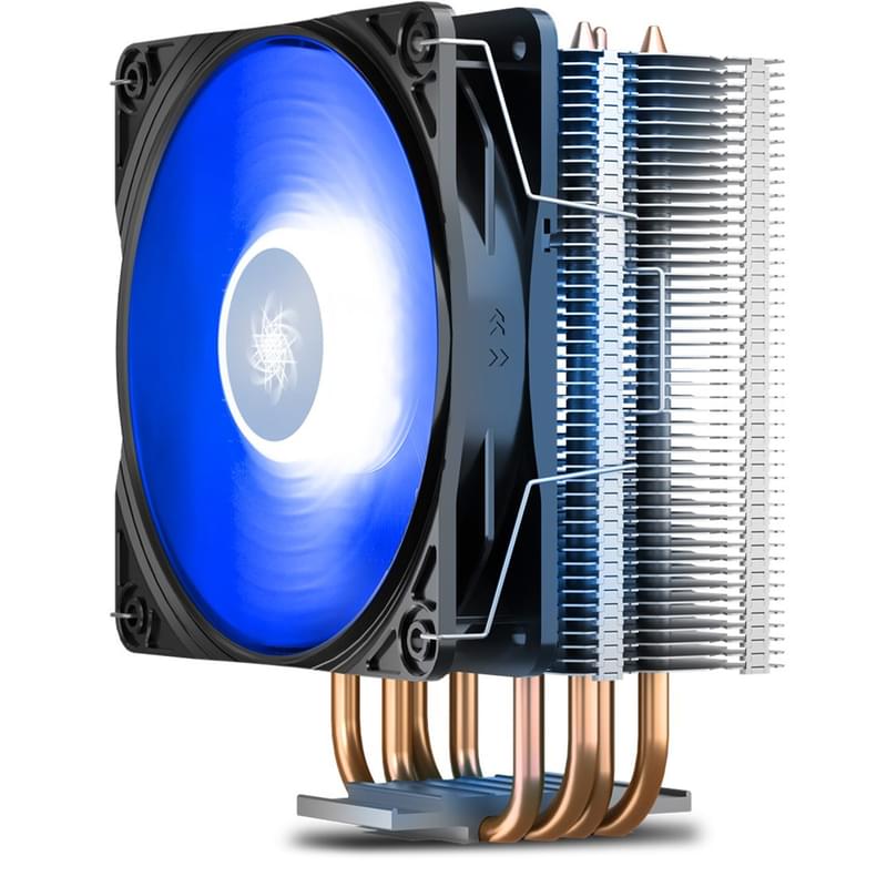 Кулер для CPU Deepcool GAMMAXX 400 V2 BLUE (DP-MCH4-GMX400V2-BL) - фото #4, Technodom.kz
