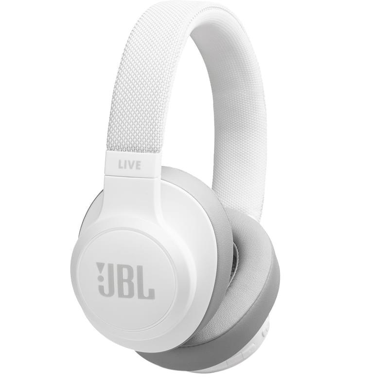 Наушники Накладные JBL Bluetooth Live 500BT, White (JBLLIVE500BTWHT) - фото #0, Technodom.kz