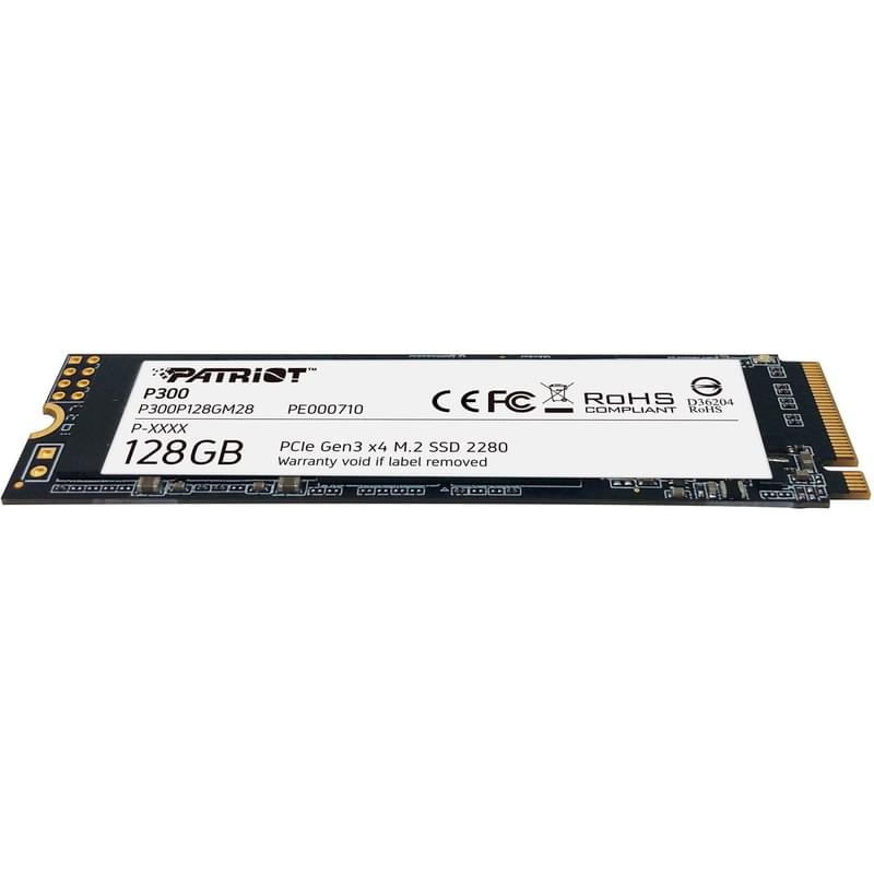 Внутренний SSD M.2 128GB Patriot P300 PCIe 4.0x4 NVMe 3D TLC (P300P128GM28) - фото #4, Technodom.kz
