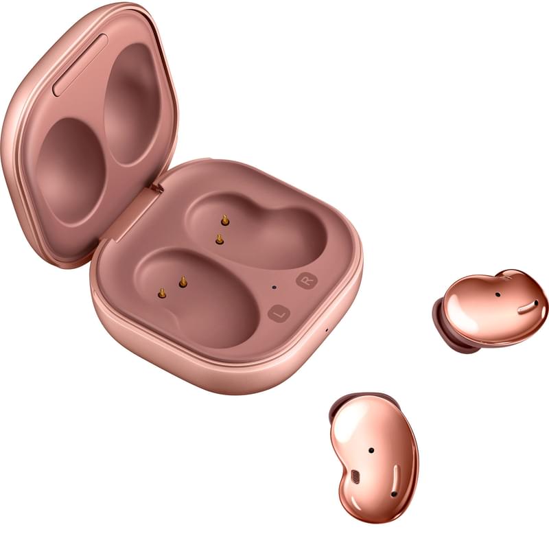 Қыстырмалы құлаққап Samsung Galaxy Buds Live, Bronze (SM-R180NZNASER) - фото #4, Technodom.kz