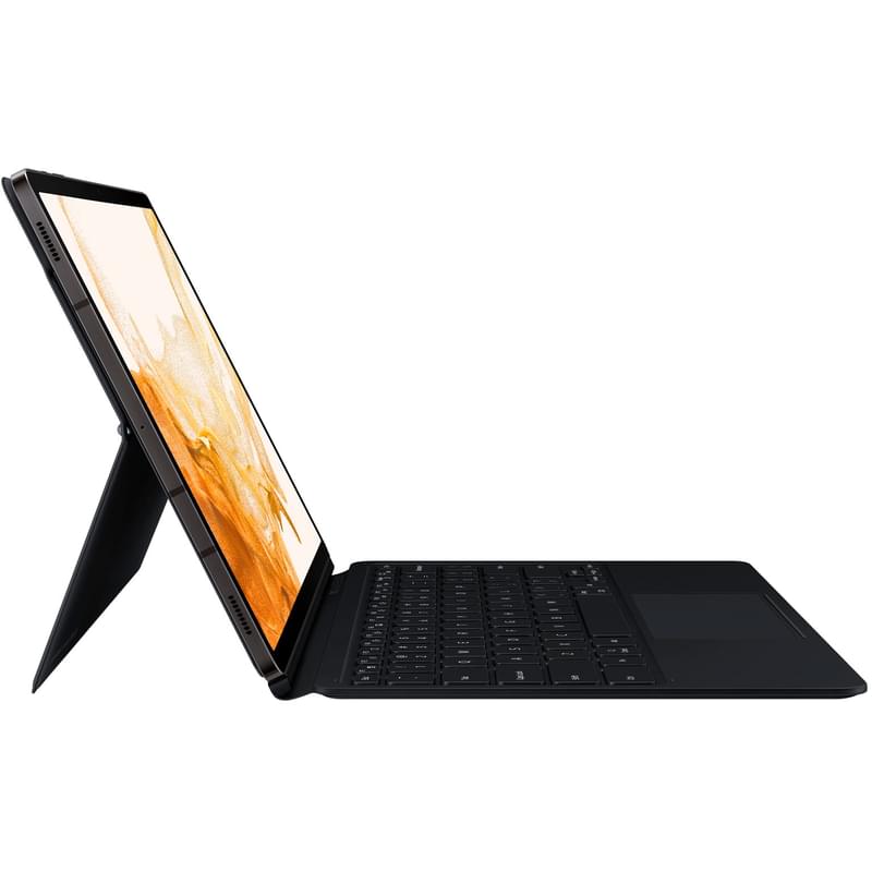 Чехол-Клавиатура для Samsung Galaxy Tab S7+ / Tab S8+ 12.4", Black (EF-DT970BBRGRU) - фото #5, Technodom.kz