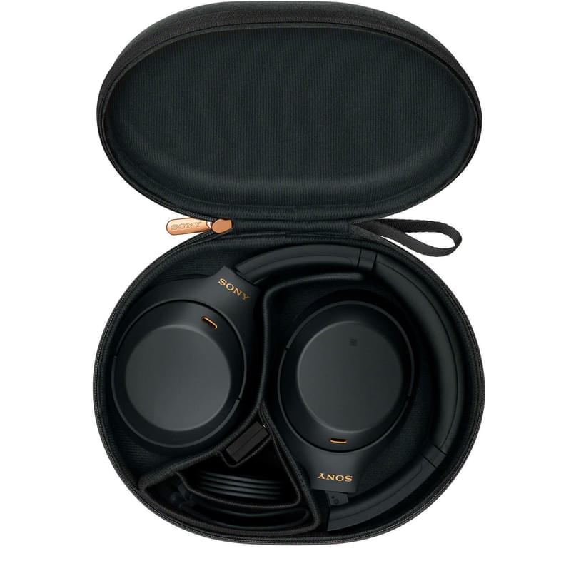 Наушники Накладные Sony Bluetooth WH-1000XM4 Black - фото #8, Technodom.kz
