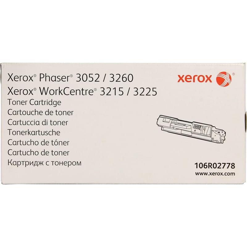 Тонер-картридж Xerox 106R02778 - фото #0, Technodom.kz