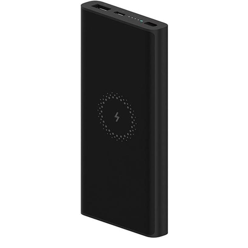 Портативное зарядное устройство Xiaomi Mi Power Bank 10000mAh Wireless Essential Черный - фото #1, Technodom.kz Портативное зарядное устройство Xiaomi Mi Power Bank 10000mAh Wireless Essential Черный - фото #1, Technodom.kz