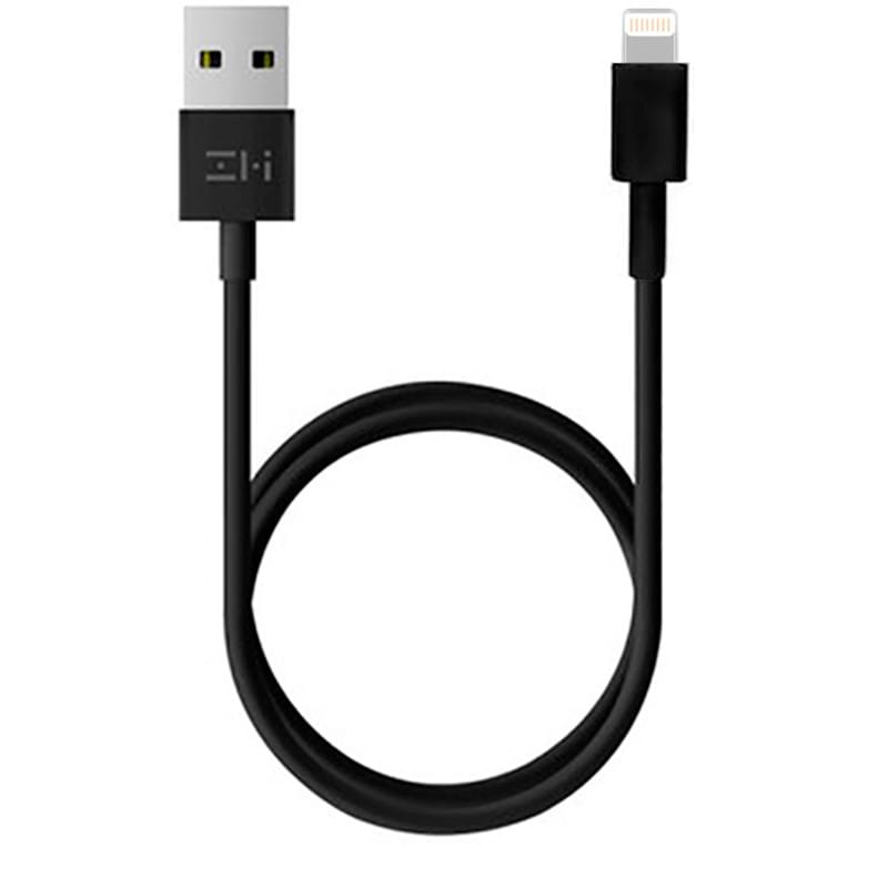 Интерфейсный кабель USB-Lightning Xiaomi ZMI AL806 100 см Черный - фото #0, Technodom.kz