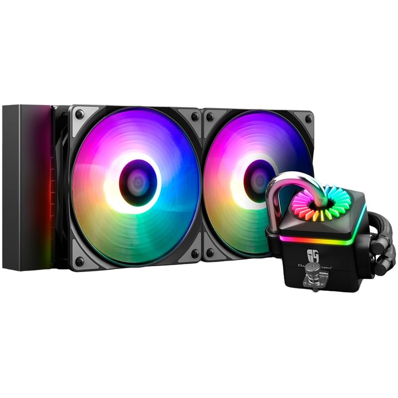 Система жидкостного охлаждения для CPU Deepcool CAPTAIN 240 PRO V2 (DP-GS-H12AR-CT240PV2) - фото #0, Technodom.kz