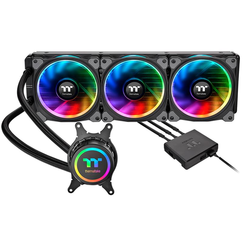 Система жидкостного охлаждения для CPU Thermaltake Floe Riing RGB 360 TR4 Edition (CL-W235-PL12SW-A) - фото #0, Technodom.kz