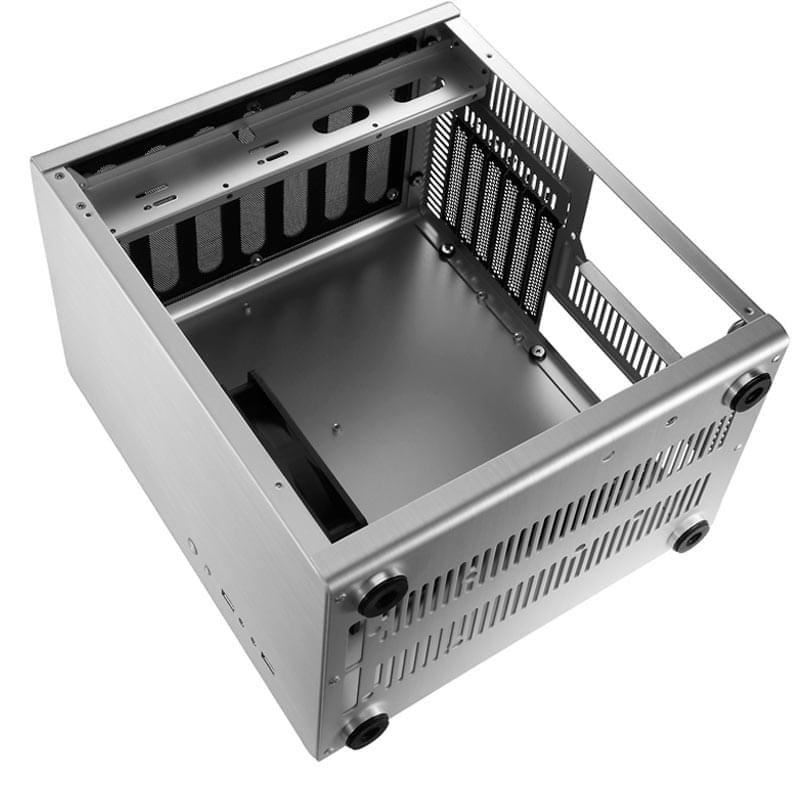ПК корпус Jonsbo RM2 MiniTower, Silver ATX - фото #4, Technodom.kz