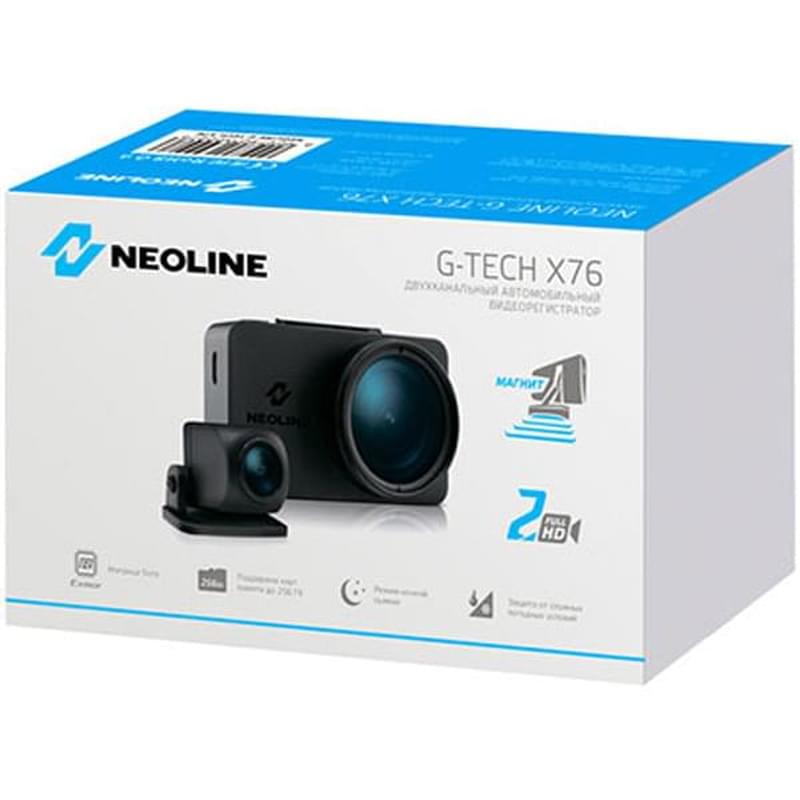 Видеорегистратор с камерой заднего вида Neoline G-Tech X76 Dual - фото #10, Technodom.kz