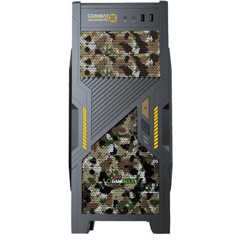 ПК корпус GameMax COMBAT G505 MidTower, Black ATX - фото #3, Technodom.kz