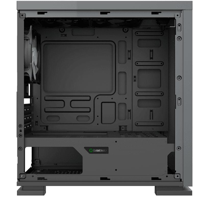 GameMax Dark Ranger H605-TR MiniTower кейсі, window, Black mATX - фото #6, Technodom.kz