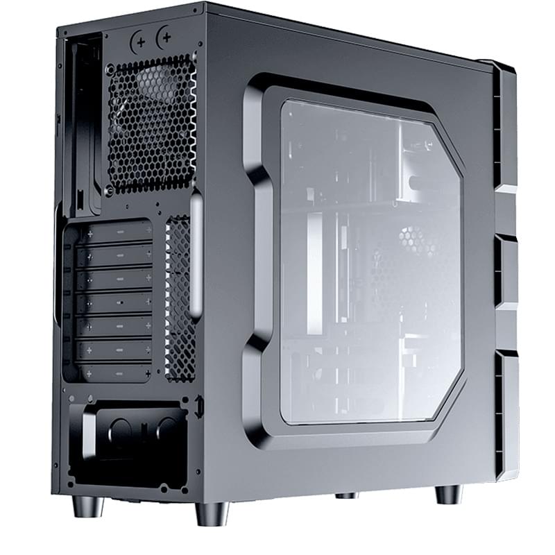 ПК корпус GameMax GM-ONE RGB MidTower, window, Black ATX - фото #3, Technodom.kz