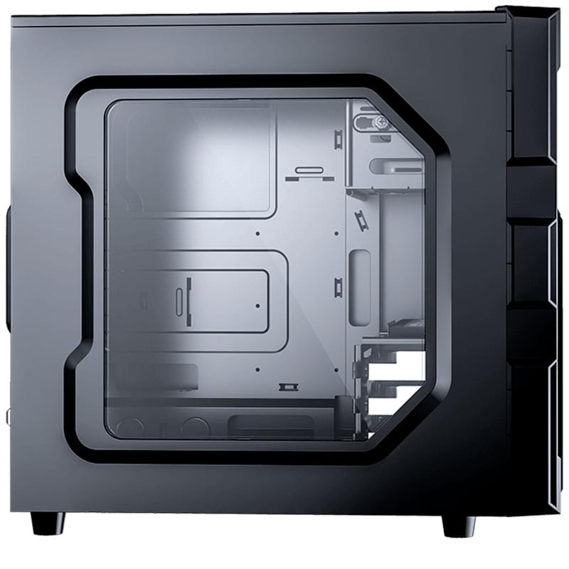 ПК корпус GameMax GM-ONE RGB MidTower, window, Black ATX - фото #5, Technodom.kz