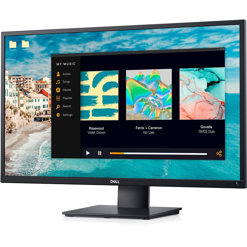 Монитор 27" Dell E2720HS 1920x1080 16:9 IPS 60ГЦ (HDMI+VGA) Black - фото #2, Technodom.kz