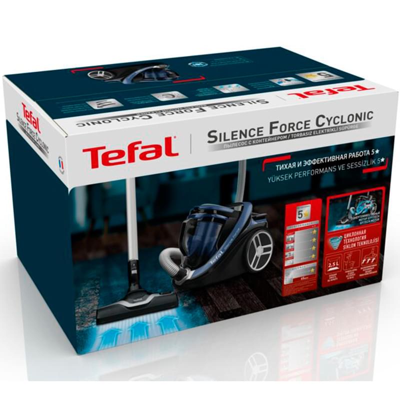 Пылесос Tefal Silence Force Cyclonic TW-7690EA - фото #6, Technodom.kz