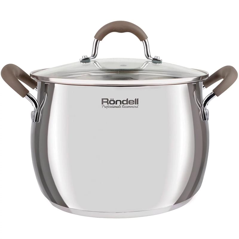 Konzept Rondell Қақпағы бар кәстрөлі 22 см 6,0 л RDS-1230 - фото #0, Technodom.kz