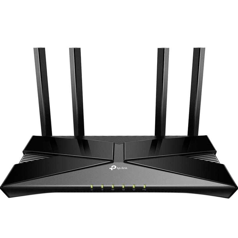 Беспроводной маршрутизатор, TP-Link Archer AX20 Dual Band, 4 порта+Wi-Fi6, до 1800Mbps (Archer AX20) - фото #0, Technodom.kz