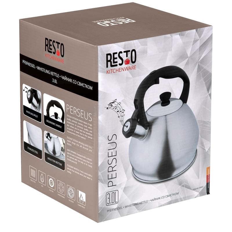 Resto Ысқырығы бар шәйнегі 3л 90602 - фото #5, Technodom.kz