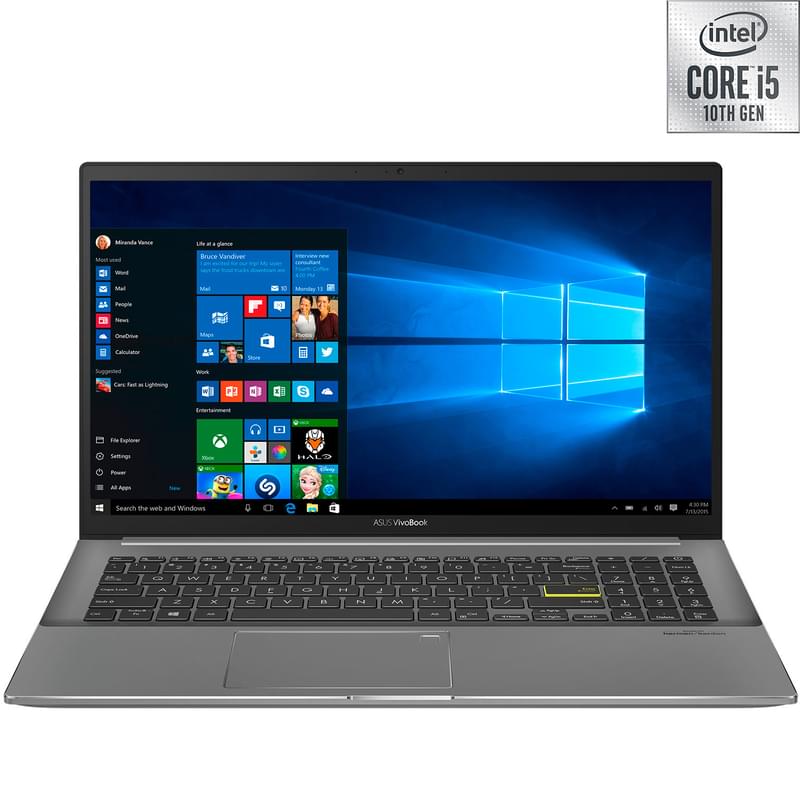 Ноутбук Asus S533FA i5 10210U/ 8ГБ / 256SSD / 15.6 / Win10 / (S533FA-BQ010T) - фото #0, Technodom.kz
