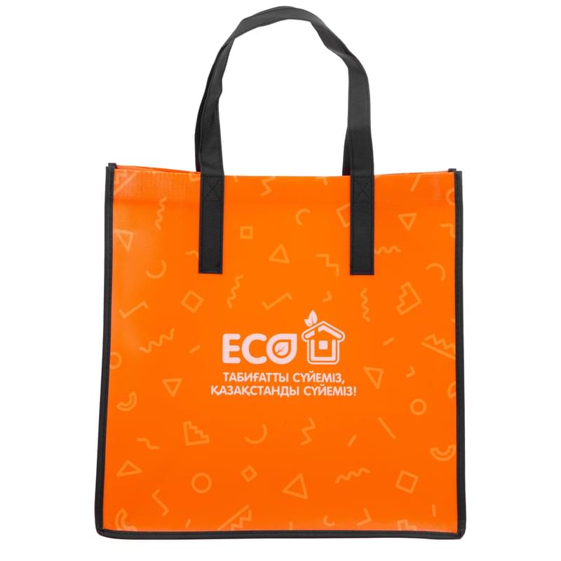 Technodom "ECO Orange" полипропилен сөмкесі, 37*37*25 см (BAG_Eco_Orange) - фото #0, Technodom.kz