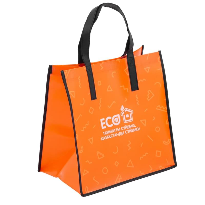 Сумка полипропилен, Technodom "ECO Orange", 37*37*25 см (BAG_Eco_Orange) - фото #1, Technodom.kz