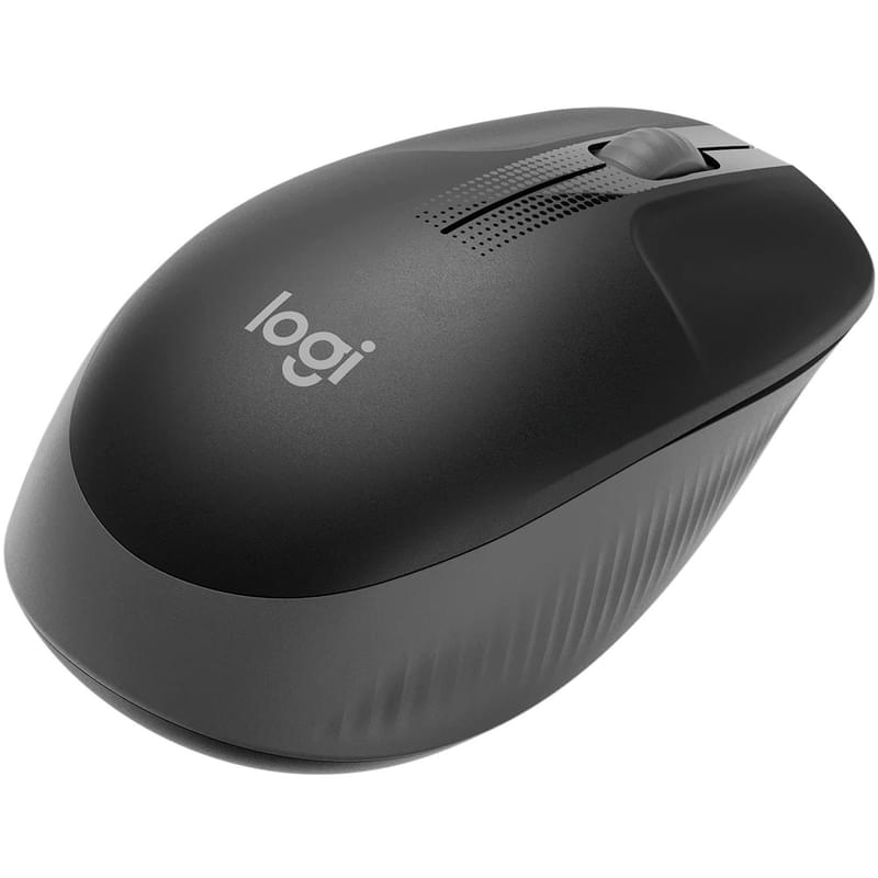 Мышка беспроводная USB Logitech M190 Charcoal - фото #3, Technodom.kz