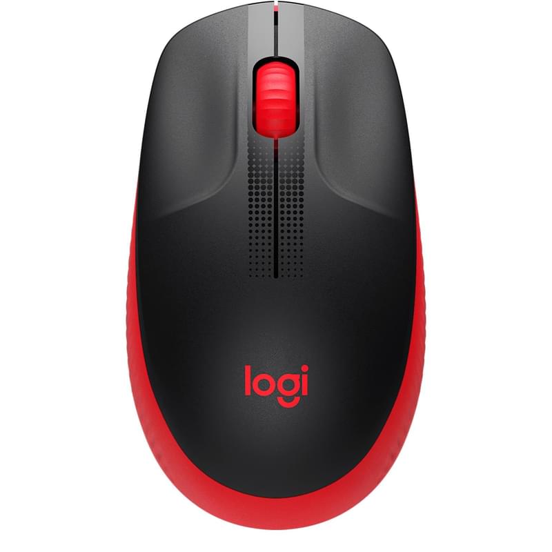 Мышка беспроводная USB Logitech M190 Red - фото #0, Technodom.kz