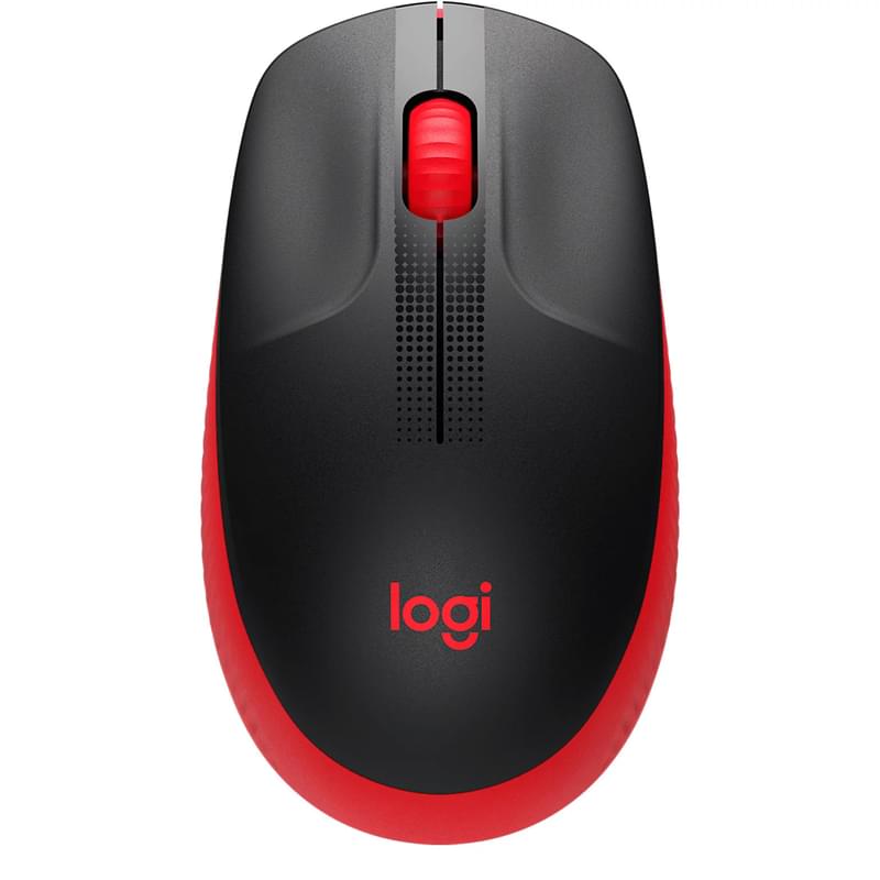 Мышка беспроводная USB Logitech M190 Red - фото #0, Technodom.kz