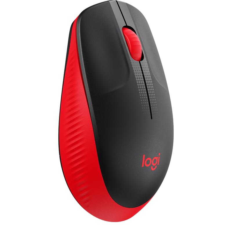 Мышка беспроводная USB Logitech M190 Red - фото #1, Technodom.kz