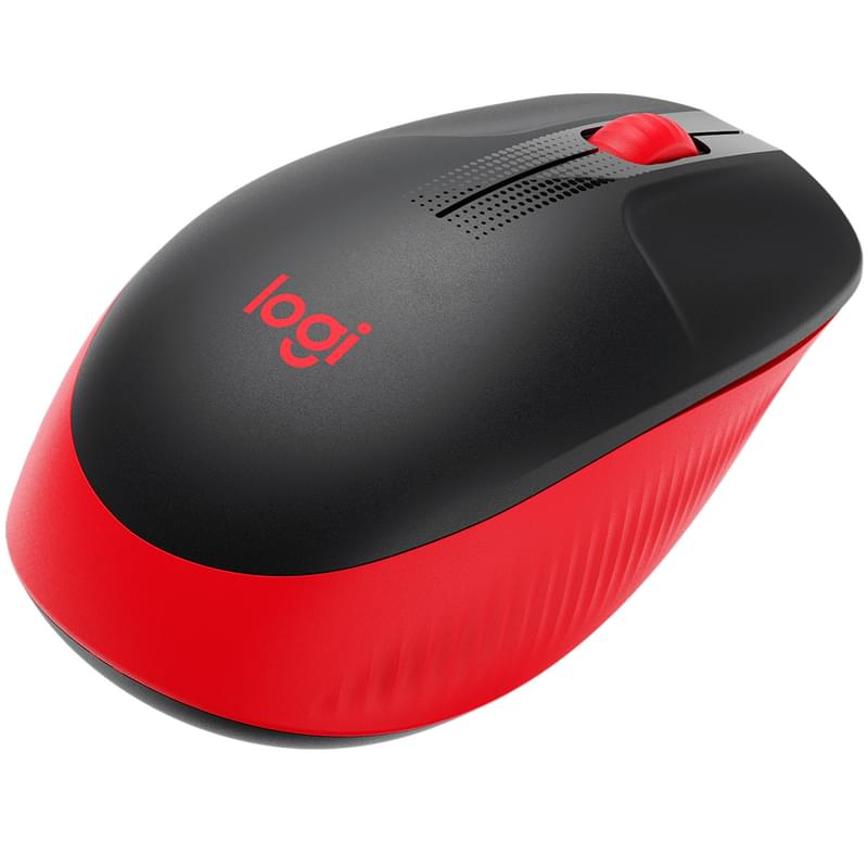 Мышка беспроводная USB Logitech M190 Red - фото #3, Technodom.kz