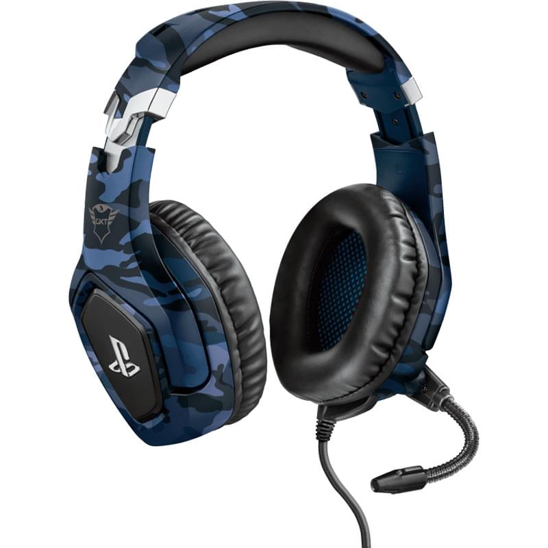 Игровая гарнитура Trust GXT 488 Forze-B PS4, Blue (23532) - фото #0, Technodom.kz