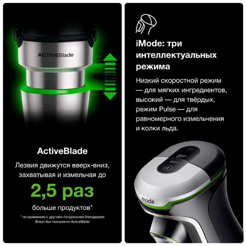 Блендер погружной Braun MQ9 MQ-9147 - фото #2, Technodom.kz Блендер погружной Braun MQ9 MQ-9147 - фото #2, Technodom.kz