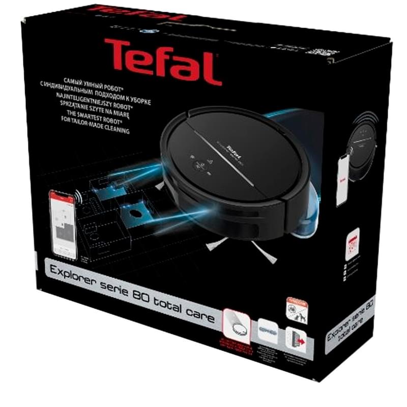 Робот пылесос Tefal RG-7765WH - фото #7, Technodom.kz