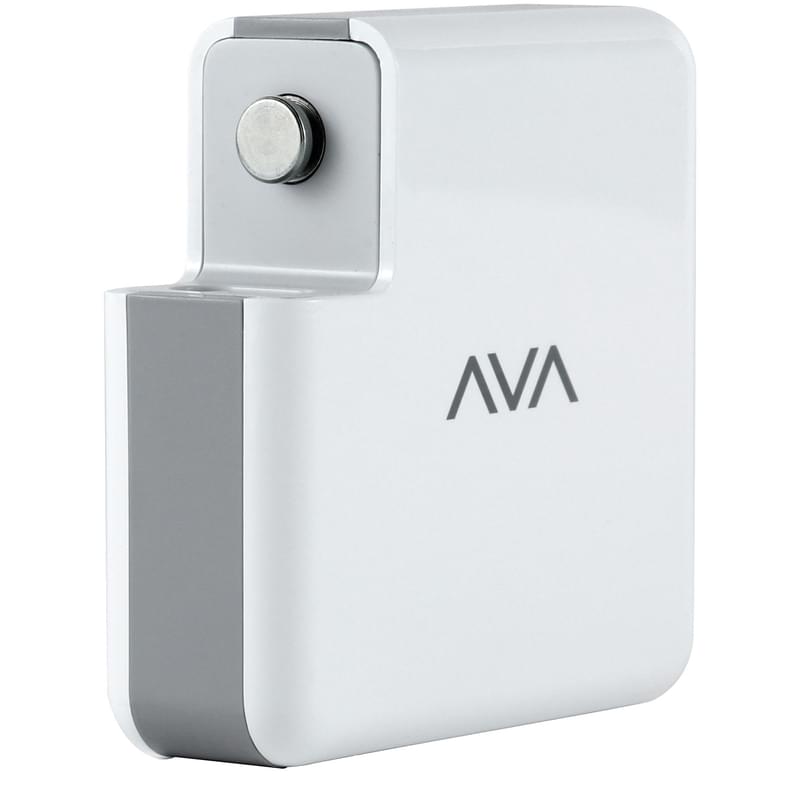 Сетевое зарядное устройство 3*USB, 1*USB Type-C 3A, 61W (PD), Ava, Белый (AV-PD-001) - фото #1, Technodom.kz