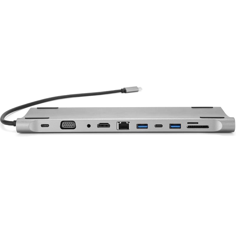 Адаптер Ava Type-C - 1*Type-C PD (87W), 1*HDMI, 3*USB 3.0, 11-in-1, Silver (AV-TH-011) - фото #1, Technodom.kz Адаптер Ava Type-C - 1*Type-C PD (87W), 1*HDMI, 3*USB 3.0, 11-in-1, Silver (AV-TH-011) - фото #1, Technodom.kz