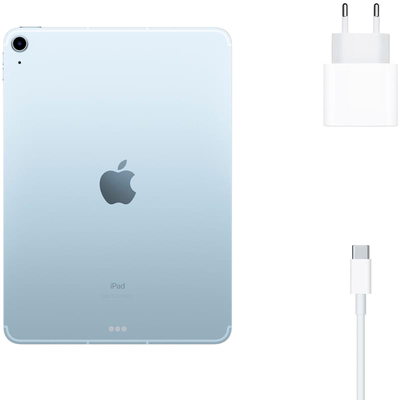 Планшет Apple iPad Air 10.9 2020 256GB WiFi + Cellular Sky Blue (MYH62RK/A) - фото #2, Technodom.kz