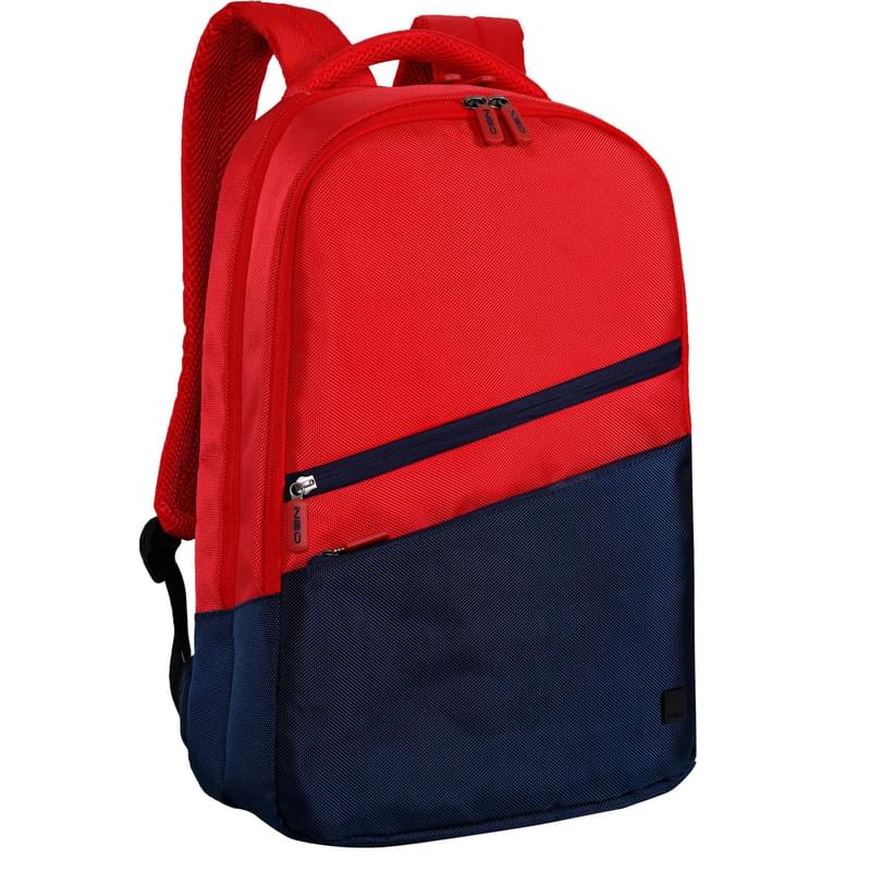Рюкзак для ноутбука 15.6" NEO NEB-052, Red/Navy, полиэстер (NEB-052RNY) - фото #2, Technodom.kz
