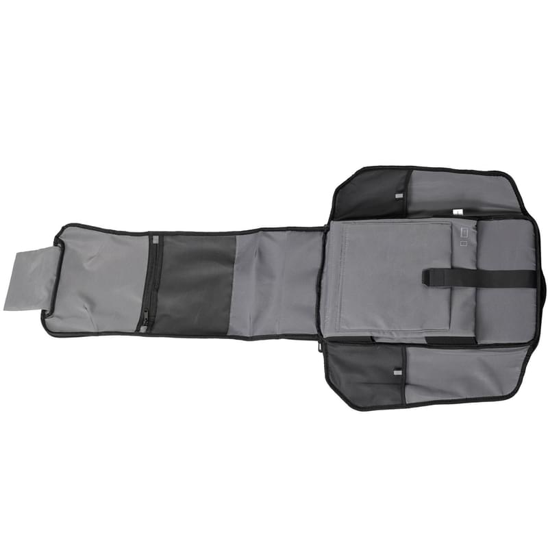 Рюкзак для ноутбука 15.6" NEO NEB-059, Black/Grey, полиэстер (NEB-059BG) - фото #8, Technodom.kz
