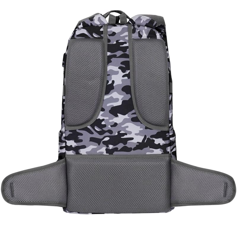 Рюкзак для ноутбука 15.6" NEO NEB-060, Grey/Camo, полиэстер (NEB-060CAMO) - фото #8, Technodom.kz