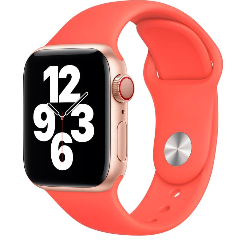 Браслет Apple 40mm Pink Citrus Sport Band (MYAT2ZM/A) - фото #1, Technodom.kz Браслет Apple 40mm Pink Citrus Sport Band (MYAT2ZM/A) - фото #1, Technodom.kz